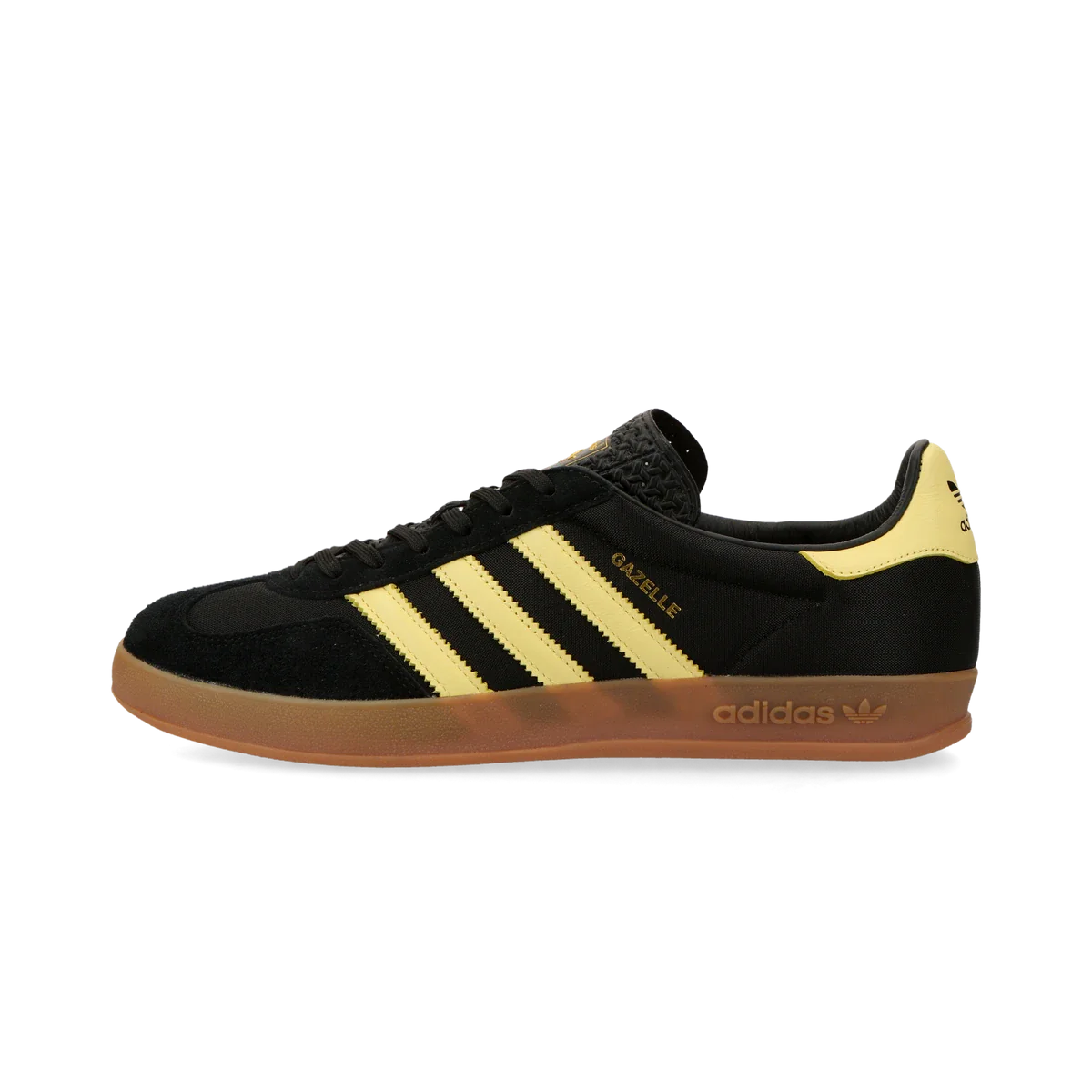 adidas Gazelle Indoor (Black/Yellow)