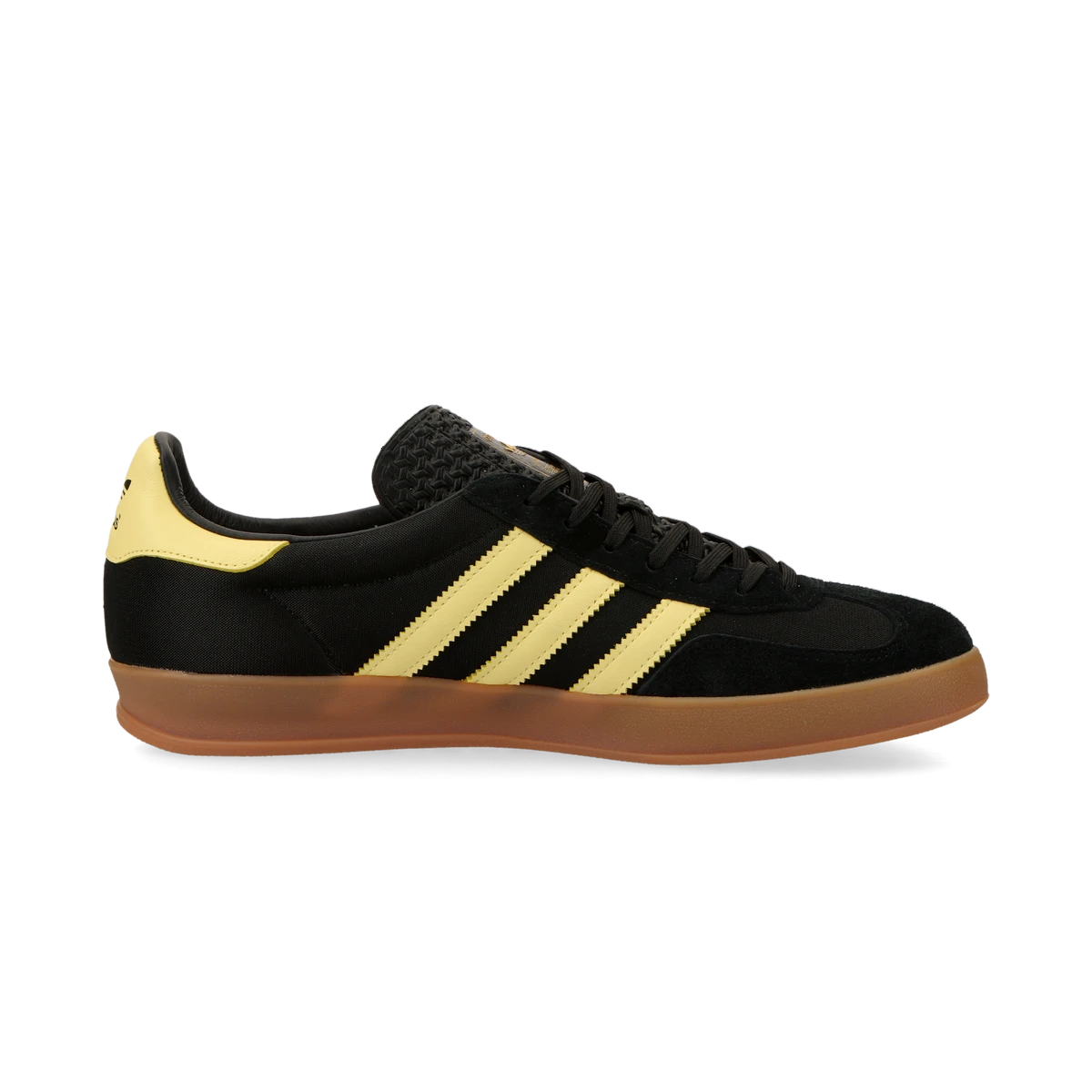 adidas Gazelle Indoor (Black/Yellow)