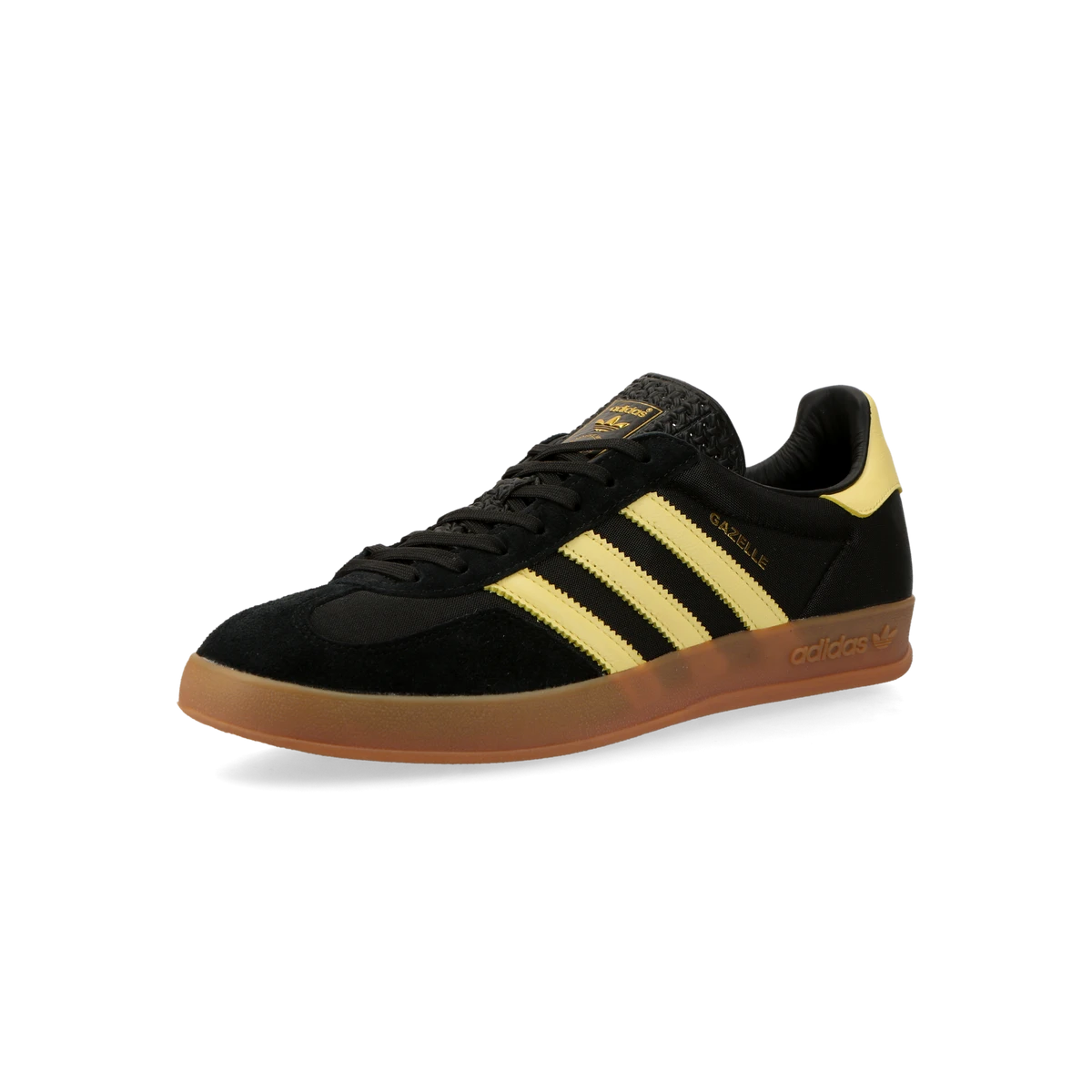 adidas Gazelle Indoor (Black/Yellow)